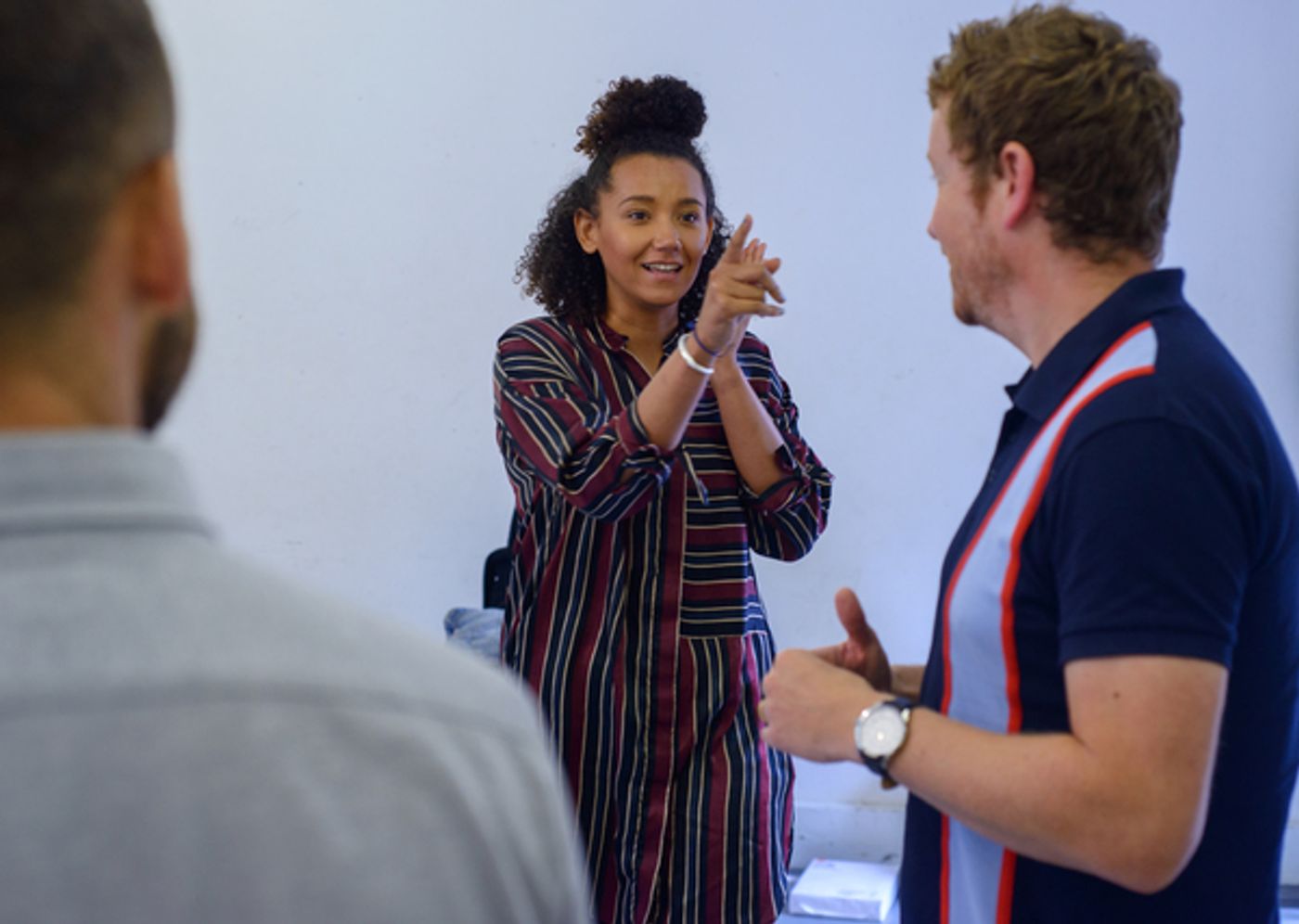 Photo Flash: In Rehearsal with HOW LOVE IS SPELT  Image