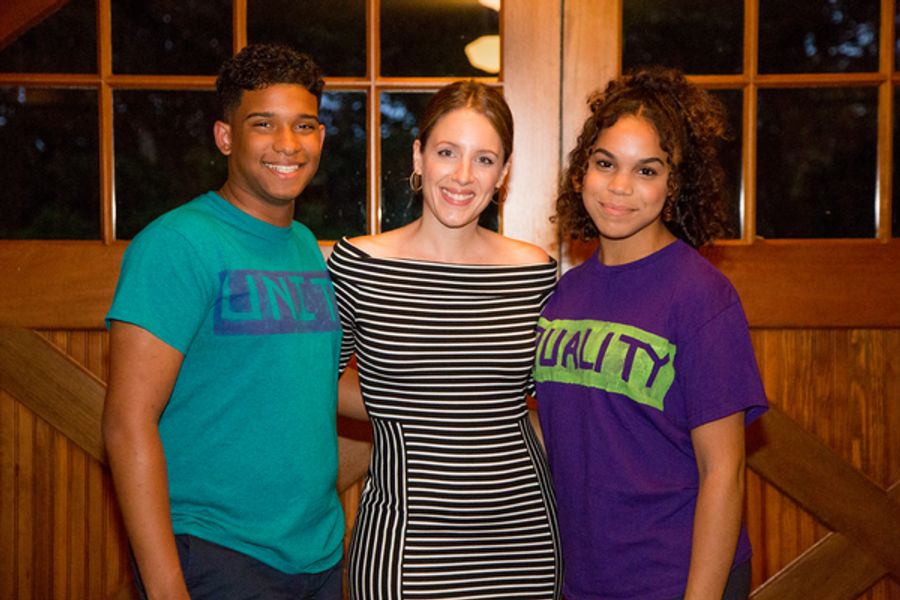 Photo Flash: Jessie Mueller Joins Rosie's Theater Kids at Summer Celebration Image