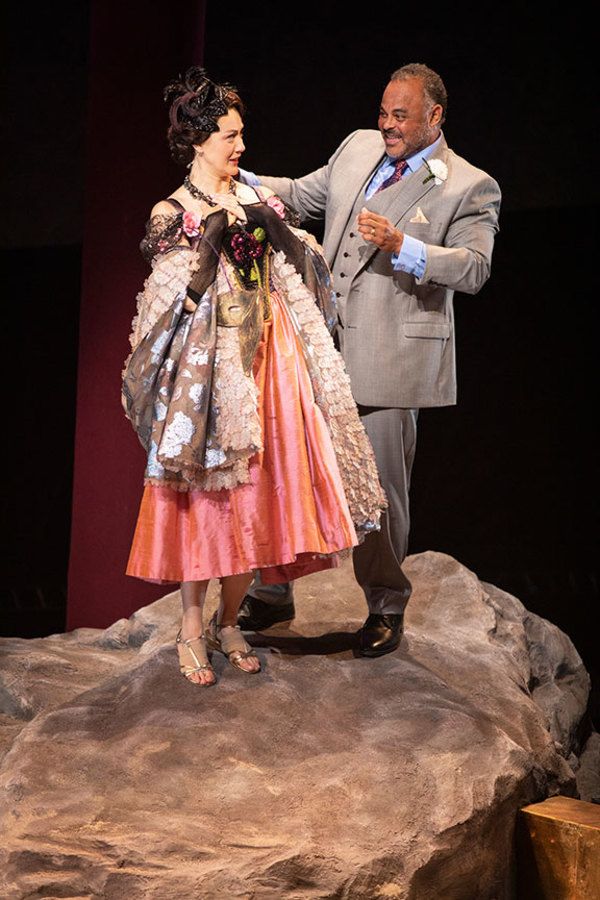 Sofia Jean Gomez and Cornell Womack  Photo