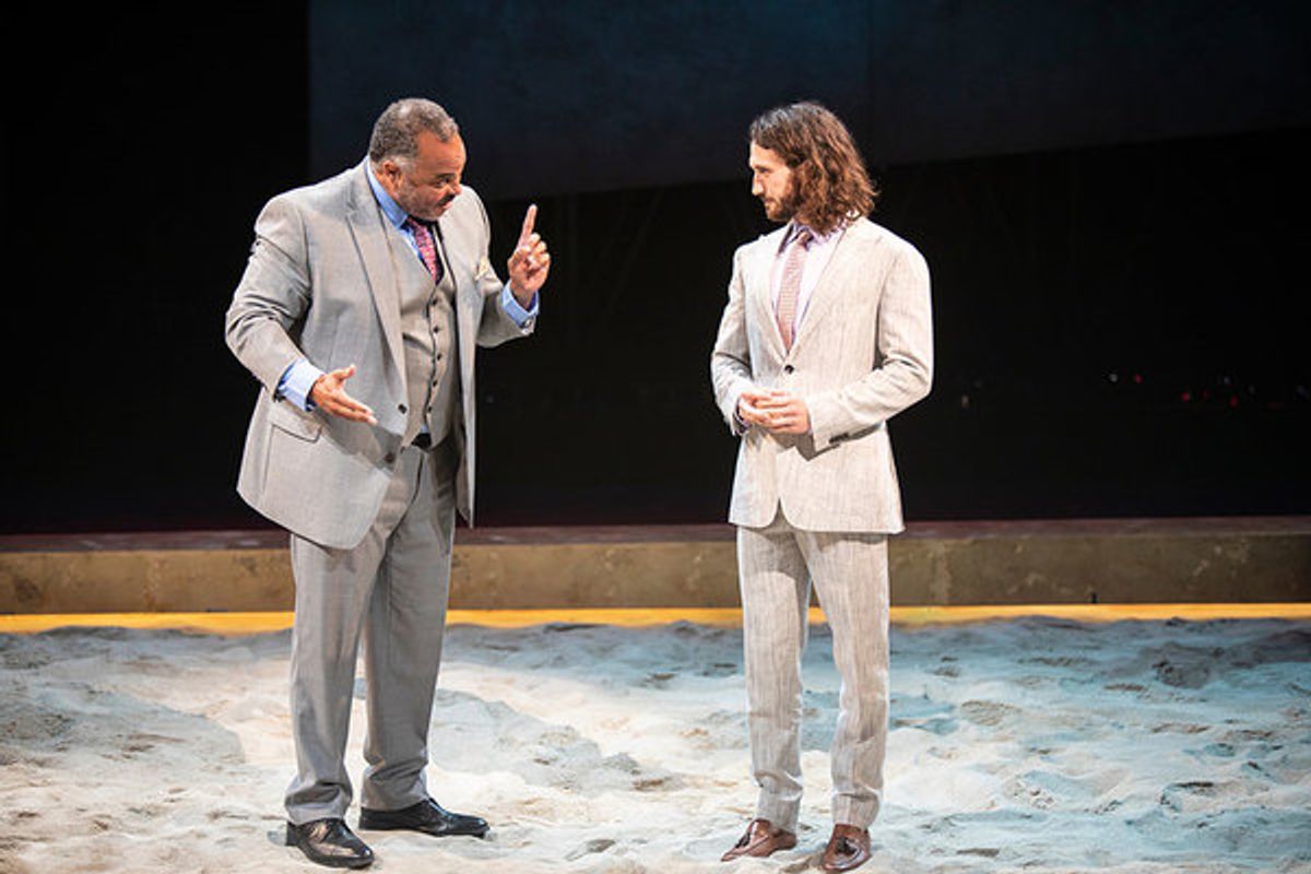 Cornell Womack and Mason Conrad  at 