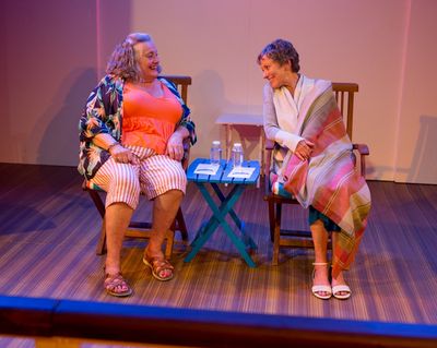 Jayne Taini and Jean Gilpin Photo