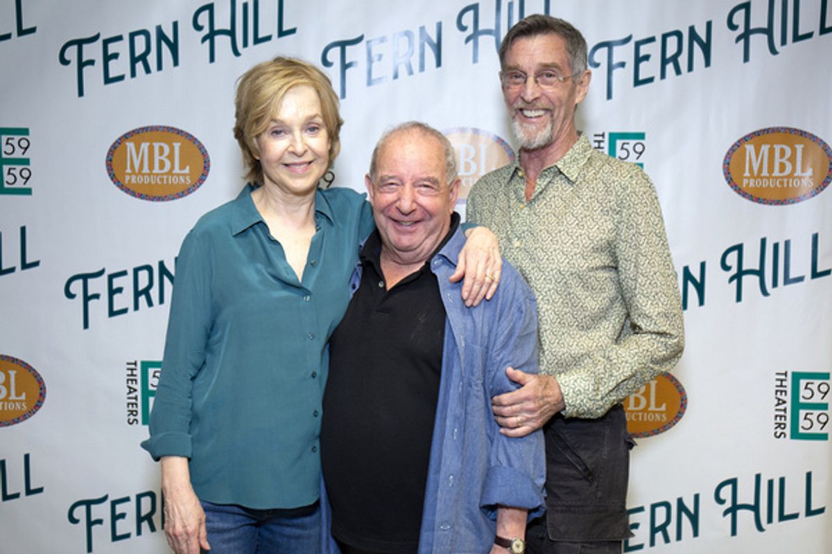 Jill Eiken berry, Michael Tucker, and John Glover at 