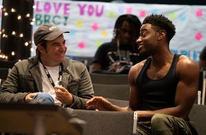 Roger Bart and Jelani Alladin @ BroadwayWorld Roger Bart and Jelani Alladin Photo