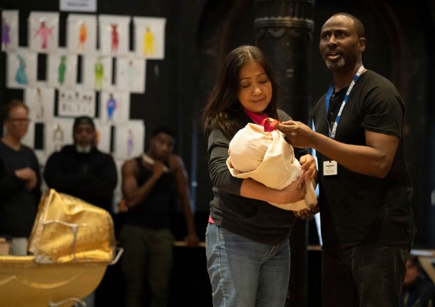 Photo Flash: In Rehearsal with the Company of HERCULES Photo Flash: In Rehearsal with the Company of HERCULES Image