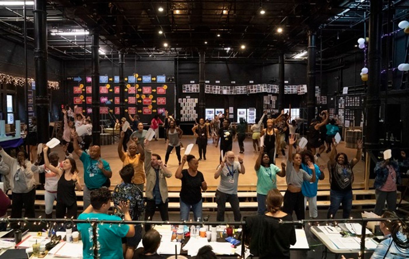 Photo Flash: In Rehearsal with the Company of HERCULES Photo Flash: In Rehearsal with the Company of HERCULES Image