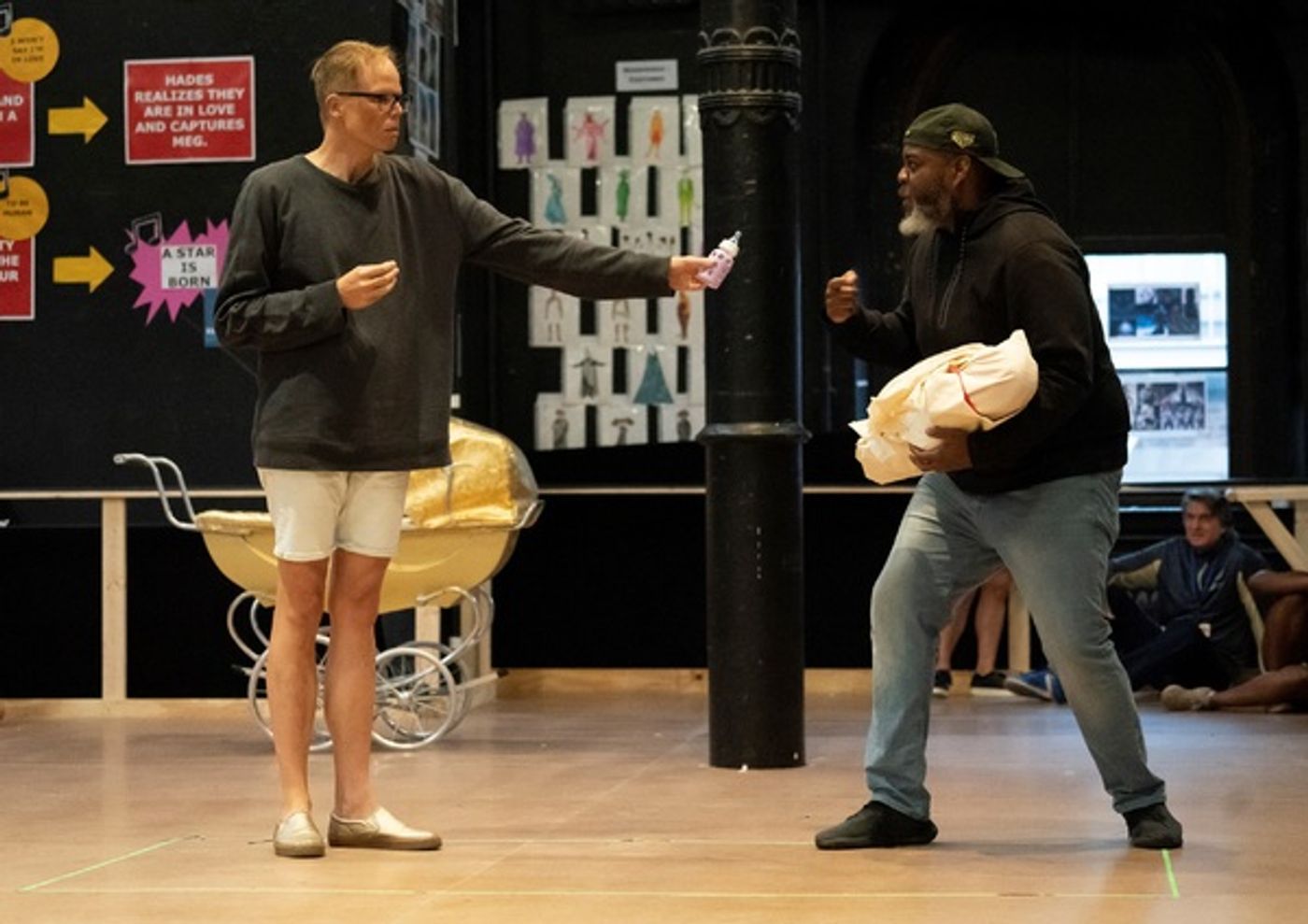 Photo Flash: In Rehearsal with the Company of HERCULES Photo Flash: In Rehearsal with the Company of HERCULES Image