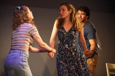 Laura Berner Taylor, Sarah Gise and Peter Gertas Photo