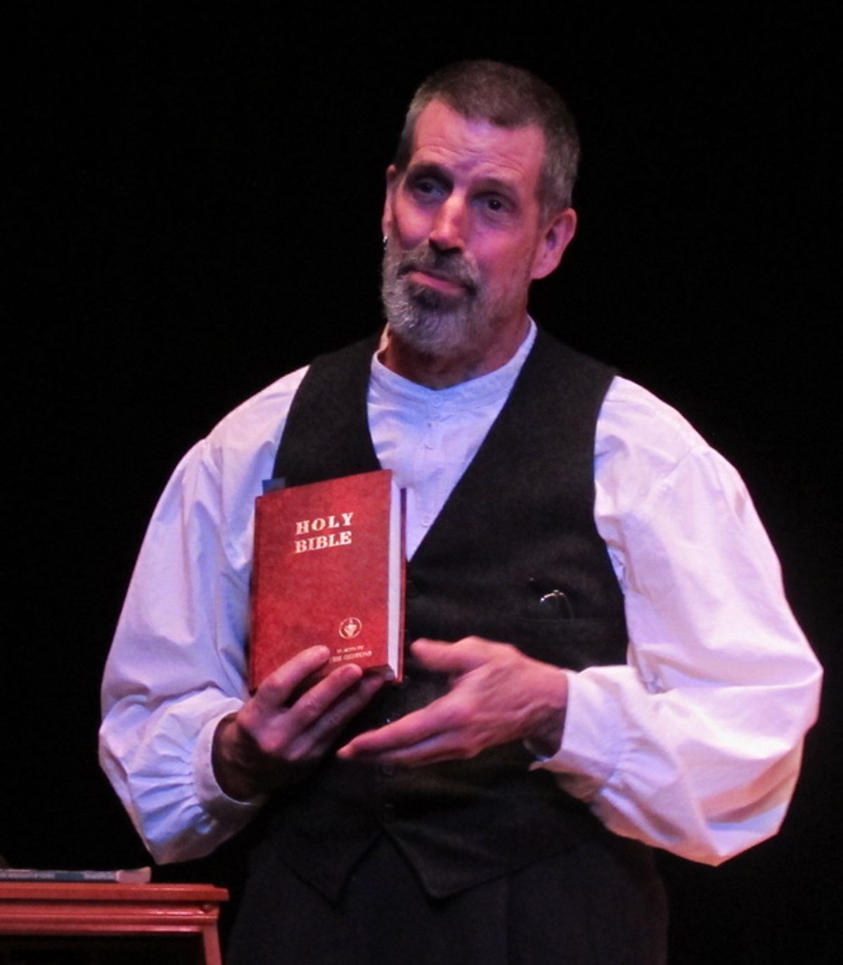 Steven Patterson in SHYLOCK at 
