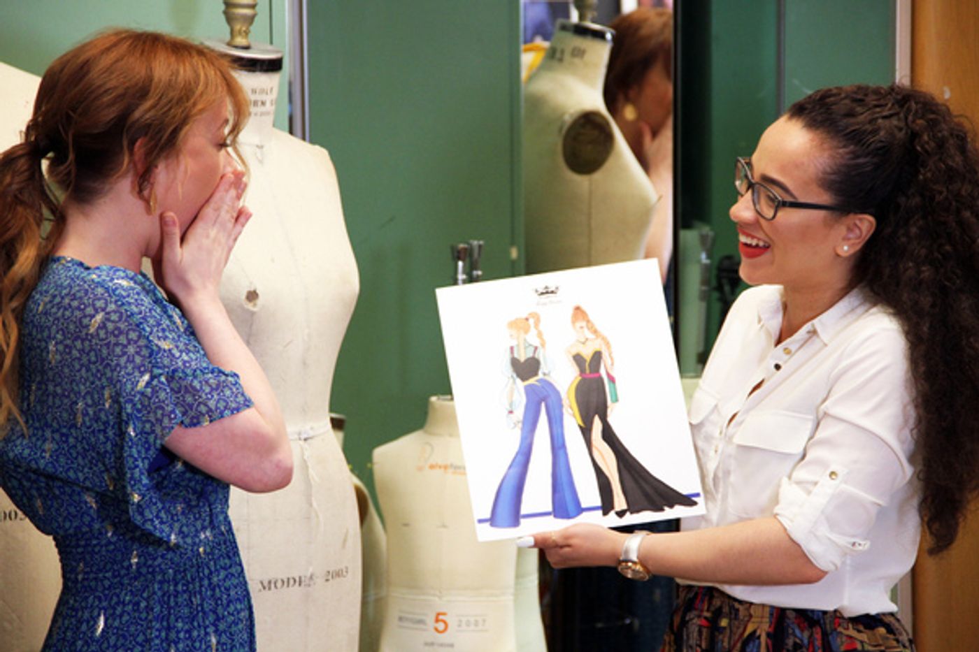 Photo Flash: FIT Students Reimagine Disney Fashion For Disney On Broadway 25th Anniversary Celebration  Image