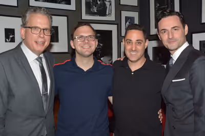 Billy Stritch, Angelo Noto, Adam Rothenberg and Max von Essen Photo