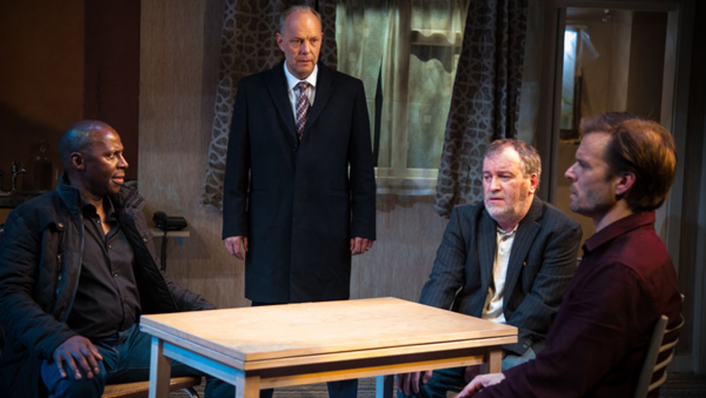 Photo Flash: First Look at THE WEATHERMAN at Park Theatre  Image