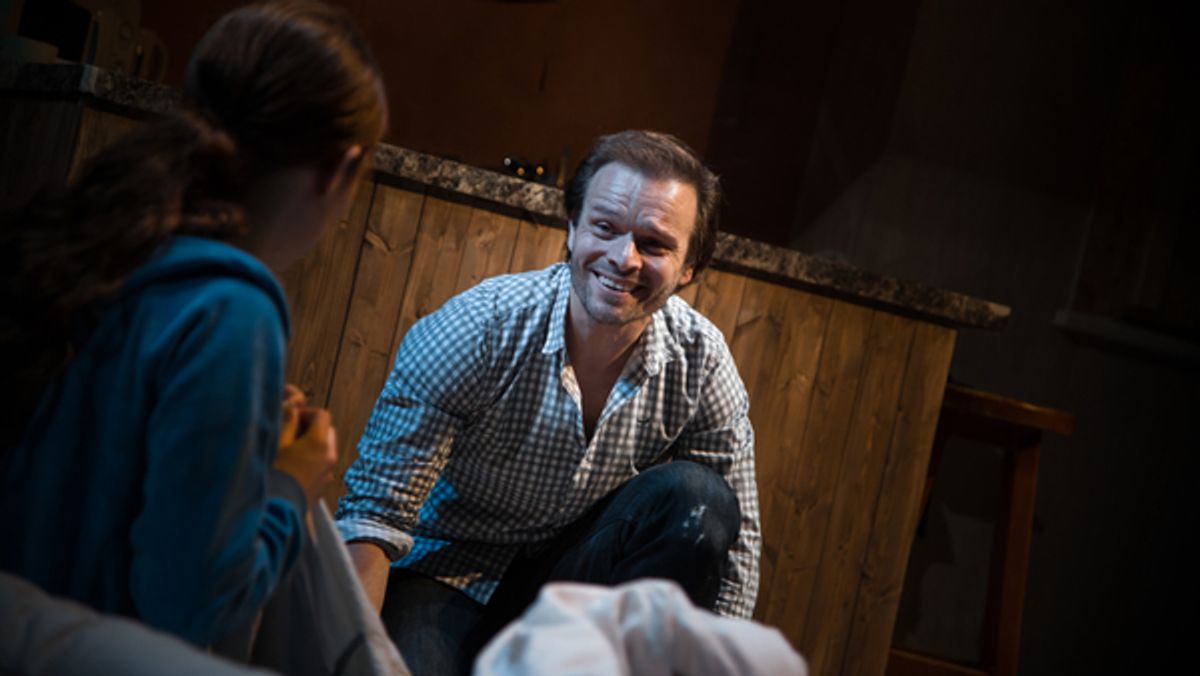 Niamh James and Alec Newman at 