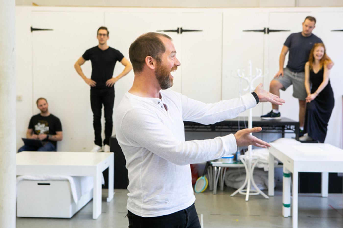 Photo Flash: Inside Rehearsal For FALSETTOS at The Other Palace  Image