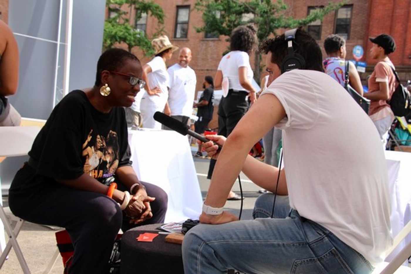 Photo Flash: THE MOTH Pops Up at Harlem Week  Image
