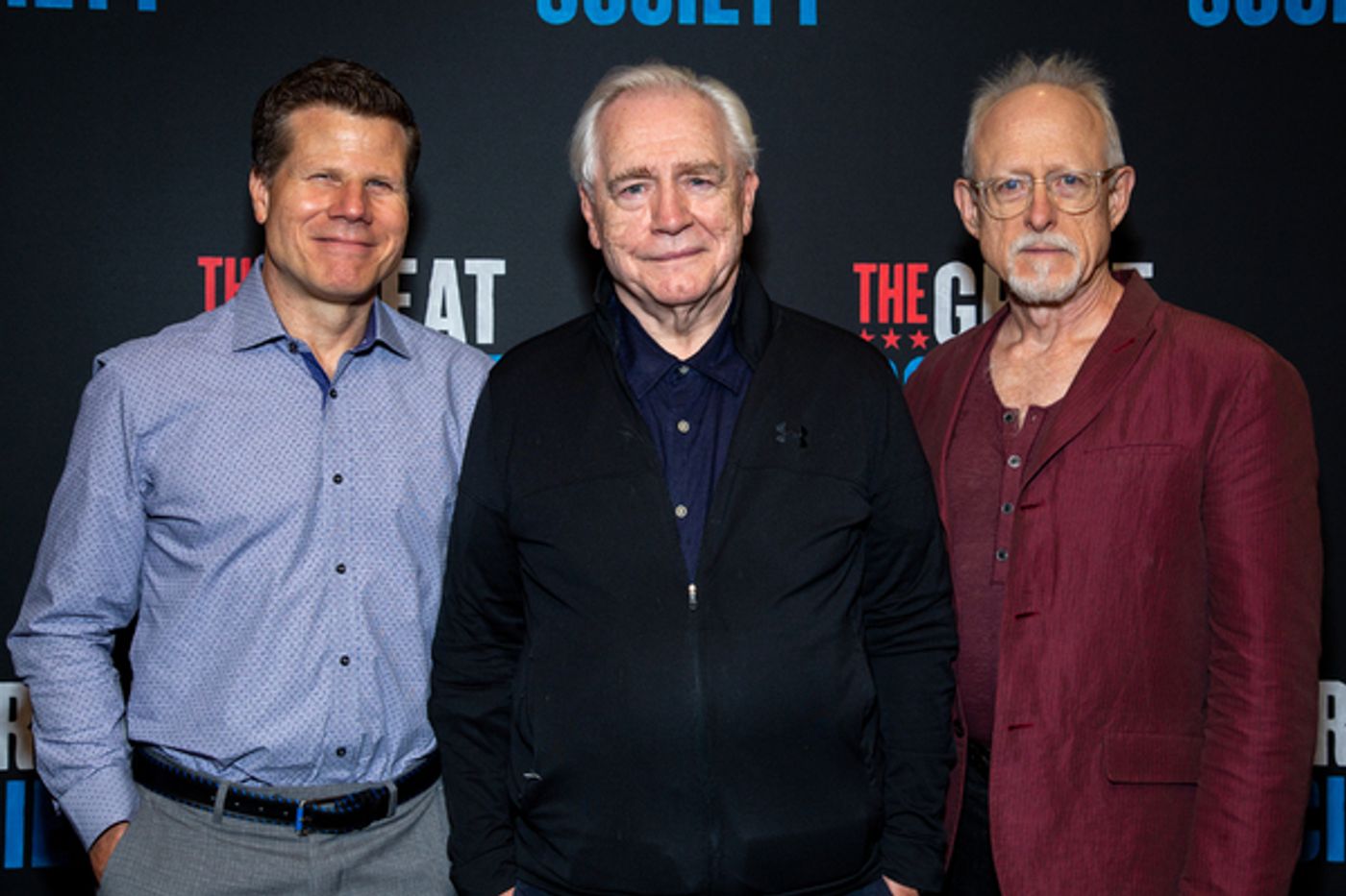 Photo Coverage: Brian Cox, Bryce Pinkham, Mark Kudisch, And The Cast of THE GREAT SOCIETY Meets The Press  Image