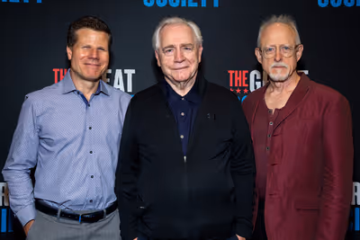 Bill Rauch, Brian Cox, Robert Schenkkan Photo