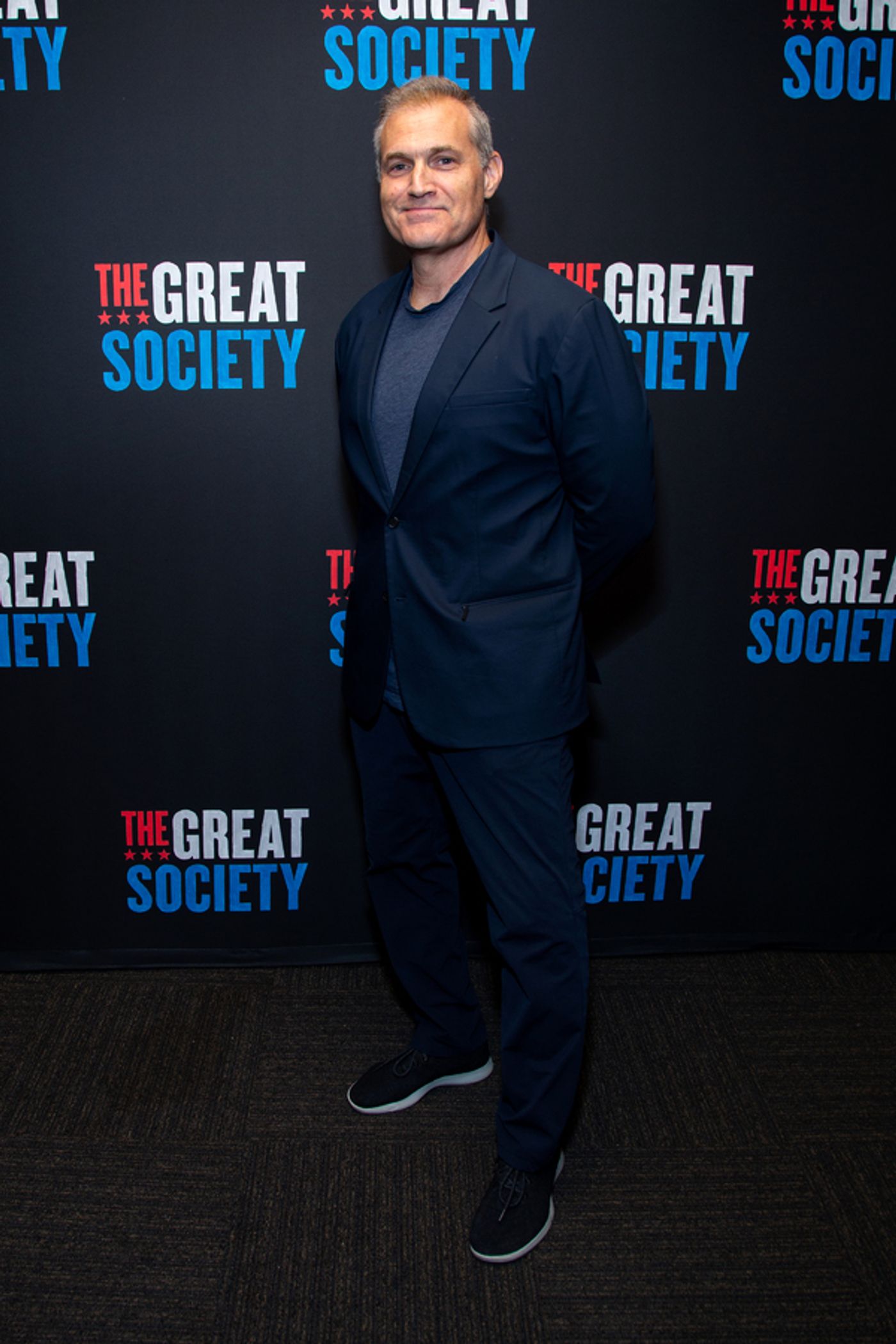 Photo Coverage: Brian Cox, Bryce Pinkham, Mark Kudisch, And The Cast of THE GREAT SOCIETY Meets The Press  Image
