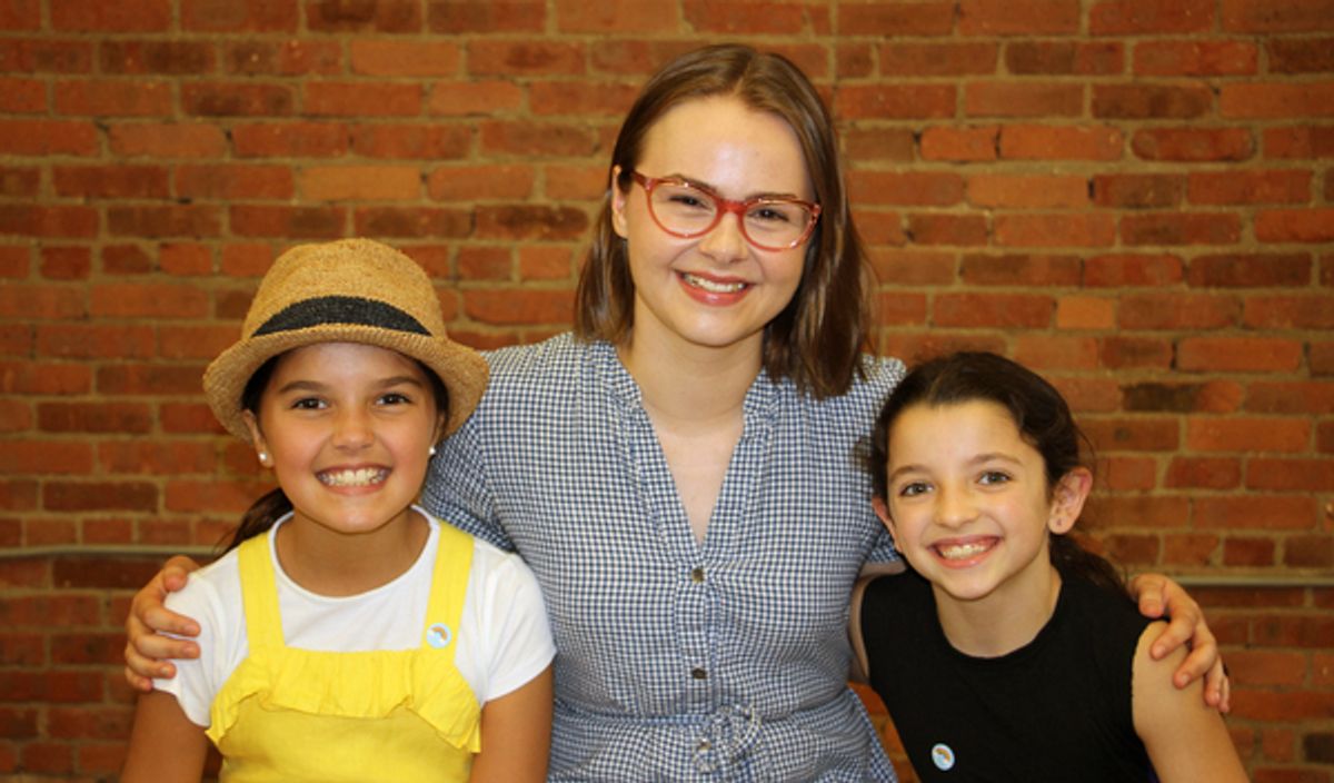 Molly Lyons, Ruby Rakos, Sophie Knapp at 