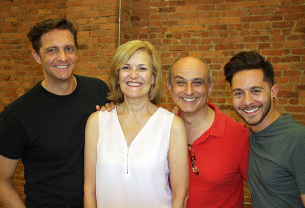 Colin Hanlon, Karen Mason, Stephen DeRosa, Michael Wartella at 