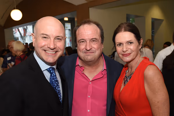 Michael Weber, Gary Griffin and Jeannie Lukow Photo
