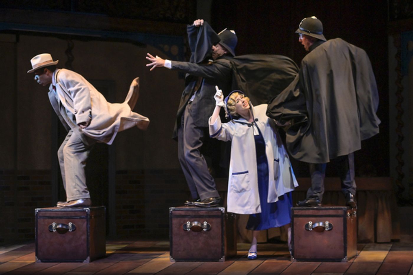 Photo Flash: First Look at TheatreWorks' THE 39 STEPS  Image