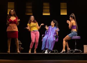 Sandra Marante as Daniela, Danelle Rivera as Carla, Didi Romero as Nina and Nina V. N Photo