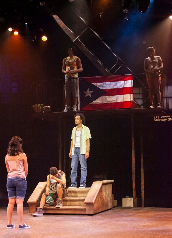 Didi Romero as Nina, David Merino as Sonny, Rodolfo Soto  Photo