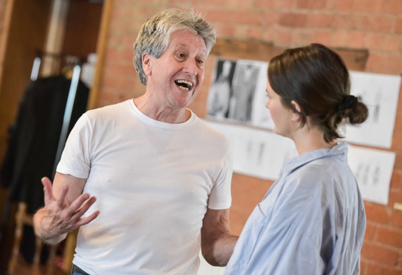 Photo Flash: Inside Rehearsal For Derby Theatre and Queen's Theatre Hornchurch's ONE MAN, TWO GUVNORS Photo Flash: Inside Rehearsal For Derby Theatre and Queen's Theatre Hornchurch's ONE MAN, TWO GUVNORS Image