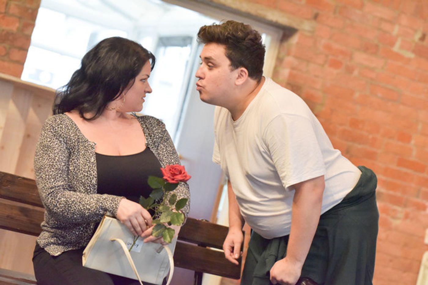 Photo Flash: Inside Rehearsal For Derby Theatre and Queen's Theatre Hornchurch's ONE MAN, TWO GUVNORS Photo Flash: Inside Rehearsal For Derby Theatre and Queen's Theatre Hornchurch's ONE MAN, TWO GUVNORS Image