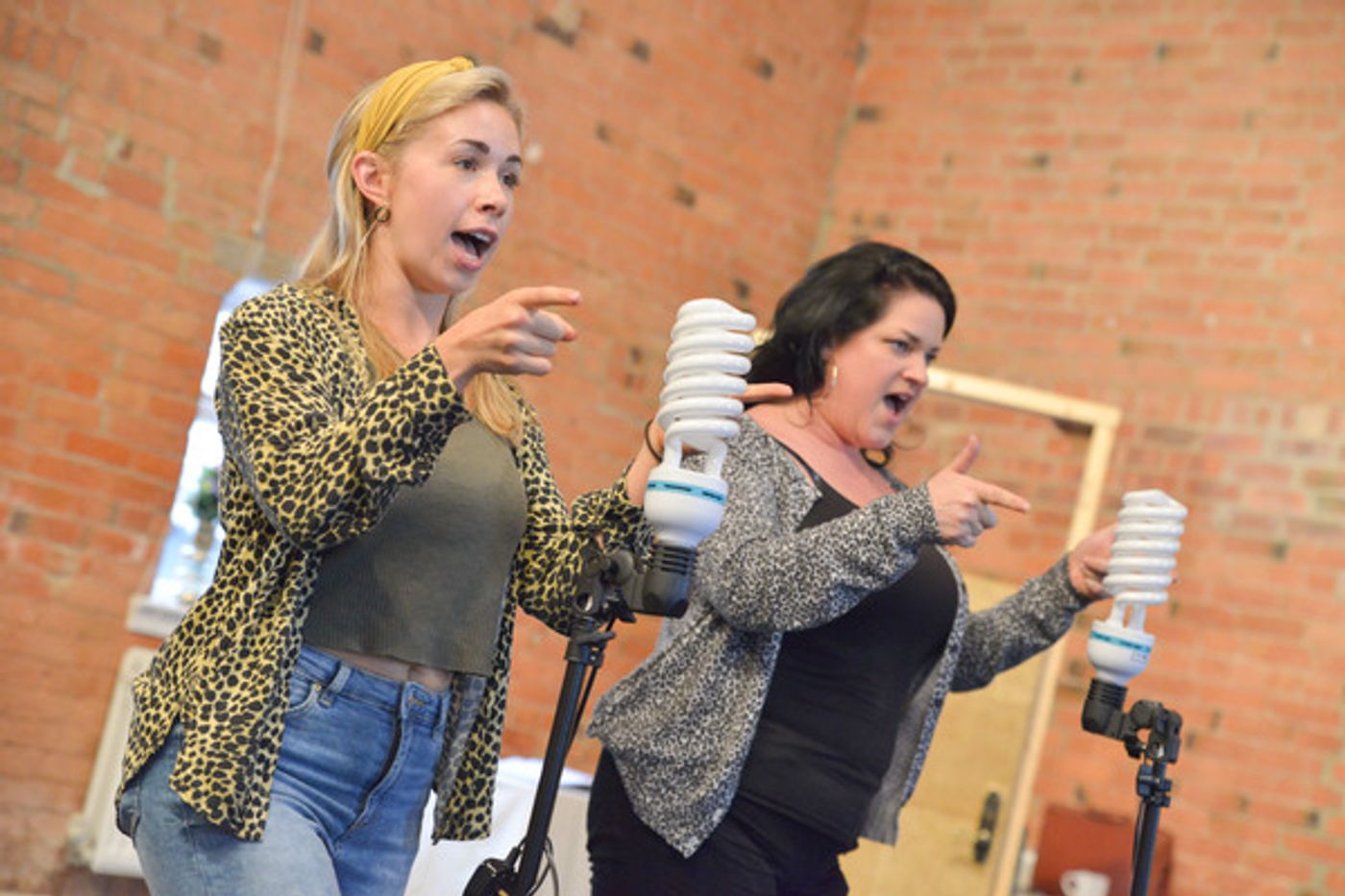 Photo Flash: Inside Rehearsal For Derby Theatre and Queen's Theatre Hornchurch's ONE MAN, TWO GUVNORS Photo Flash: Inside Rehearsal For Derby Theatre and Queen's Theatre Hornchurch's ONE MAN, TWO GUVNORS Image
