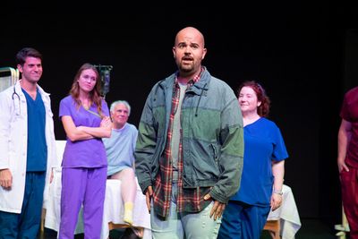 Matthew Hougland with Owen Beans, Maddie Shea Baldwin, Fred Frabotta & Fred Frabotta  Photo