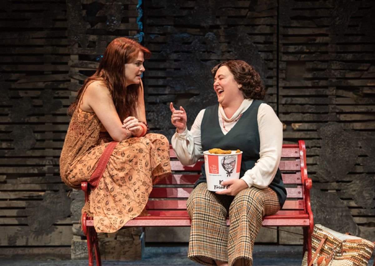 Rachel Zampelli and Tracy Lynn Olivera at 