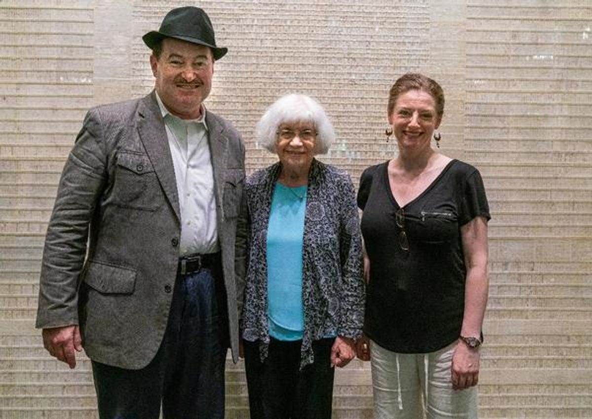 ALLEN LEWIS RICKMAN, ROBIN WRIGHT, YELENA SHMULENSON at 