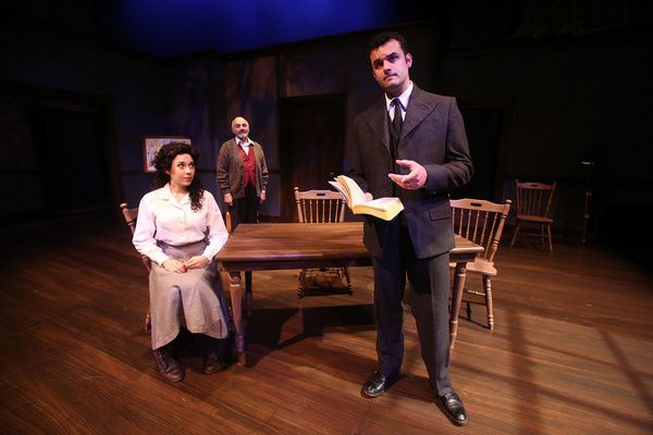 Rachel Weck, Tony Abatemarco, Travis Leland   Photo