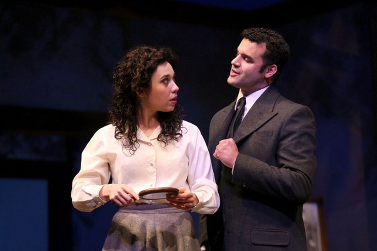 Rachel Weck and Travis Leland   at 