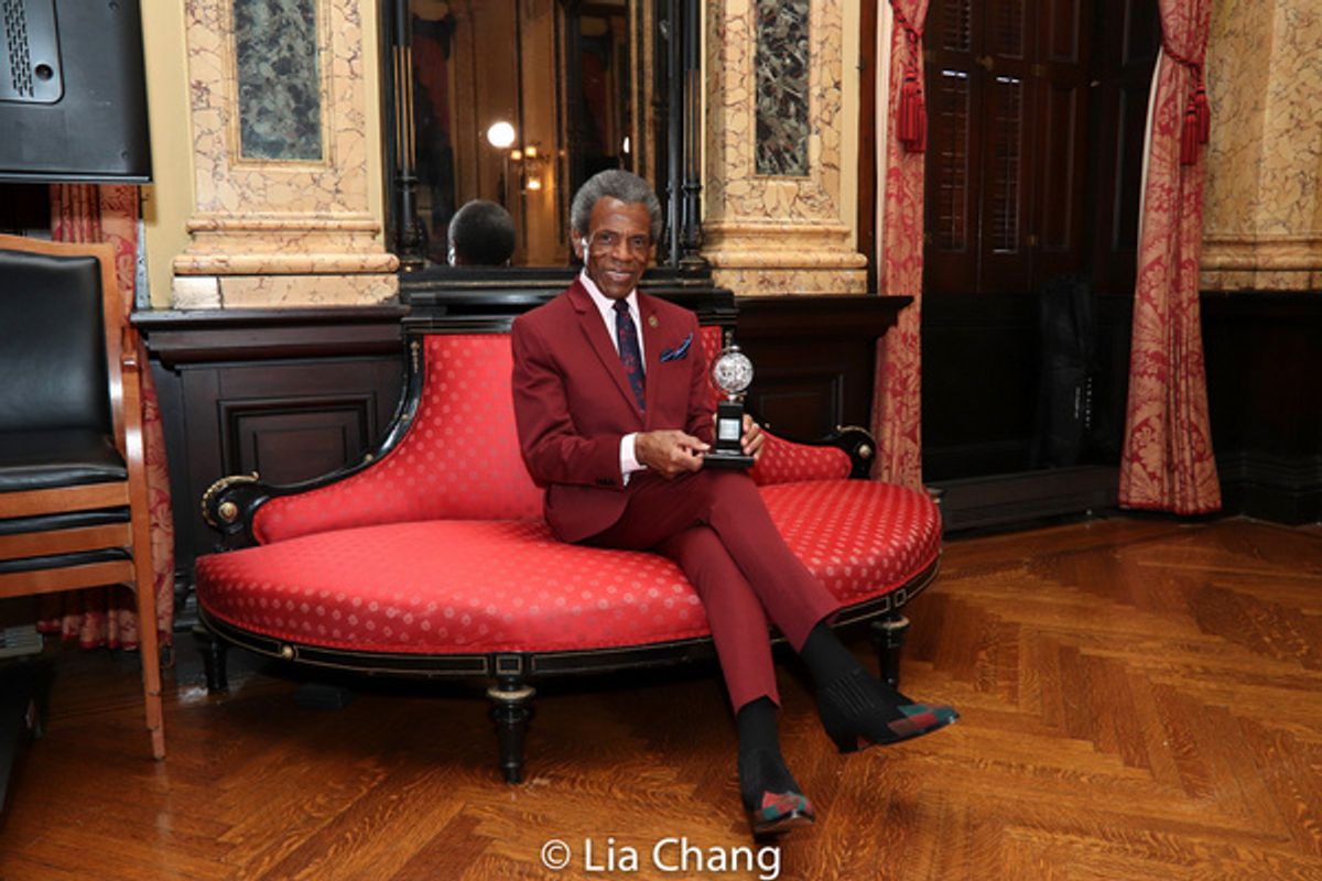 Andre De Shields in the Ceremonial Room  at 