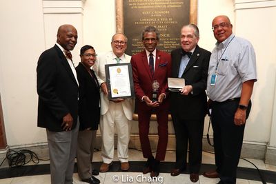 Andre De Shields and his fellow Baltimore City College Alum Photo