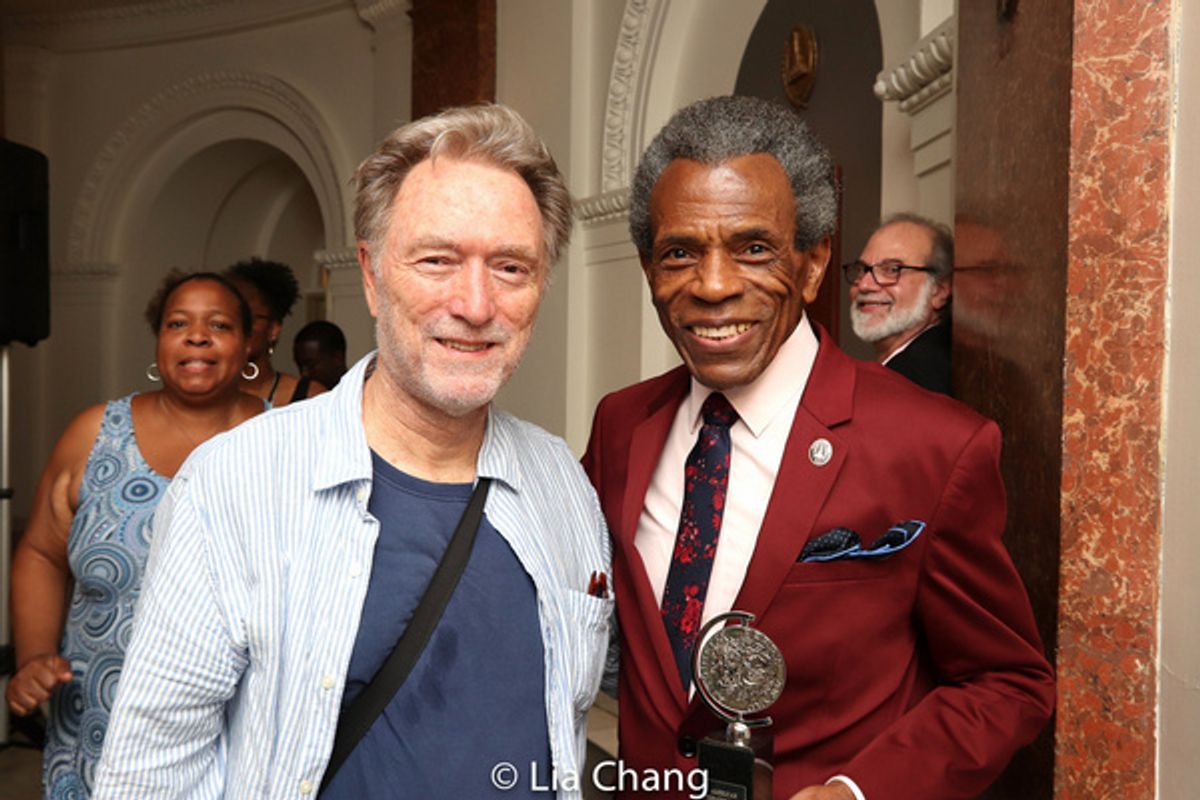 Michael Medeiros and Andre De Shields at 