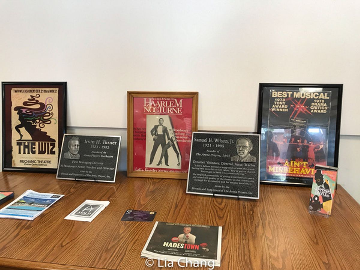 Andre De Shields'' posters of THE WIZ, HAARLEM NOCTURNE AND AIN''T MISBEHAVIN'' at 