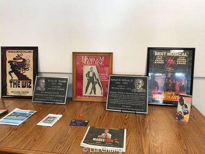 Andre De Shields'' posters of THE WIZ, HAARLEM NOCTURNE AND AIN''T MISBEHAVIN'' Photo