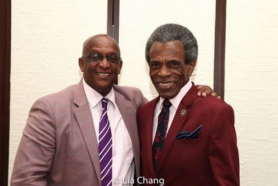 Mayor Jack Young and Andre De Shields Photo