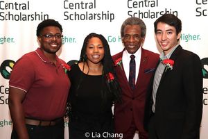 Dezmond Convington, Central Scholarship Recipient, Taylor Jackson, Andre De Shields, and Lior Willinger @ BroadwayWorld Dezmond Convington, Central Scholarship Recipient, Taylor Jackson, Andre De Shields, Photo
