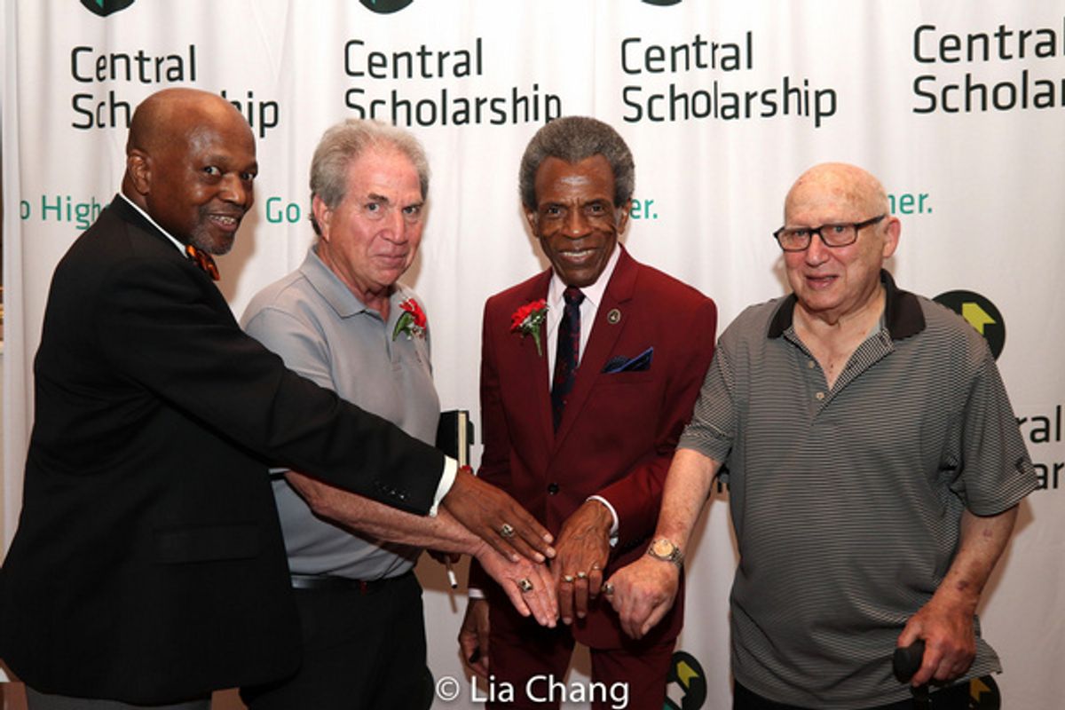 Andre De Shields with fellow Baltimore City College Alum at 