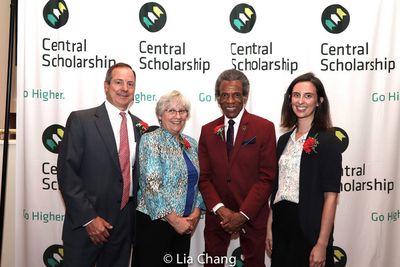 Jerry Focas, Central Scholarship Board Chair, Nancy Fenton, Central Scholarship Direc Photo