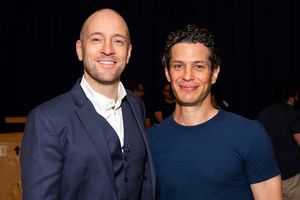 Derren Brown, Thomas Kail @ BroadwayWorld Derren Brown, Thomas Kail Photo