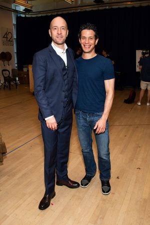 Derren Brown, Thomas Kail @ BroadwayWorld Derren Brown, Thomas Kail Photo