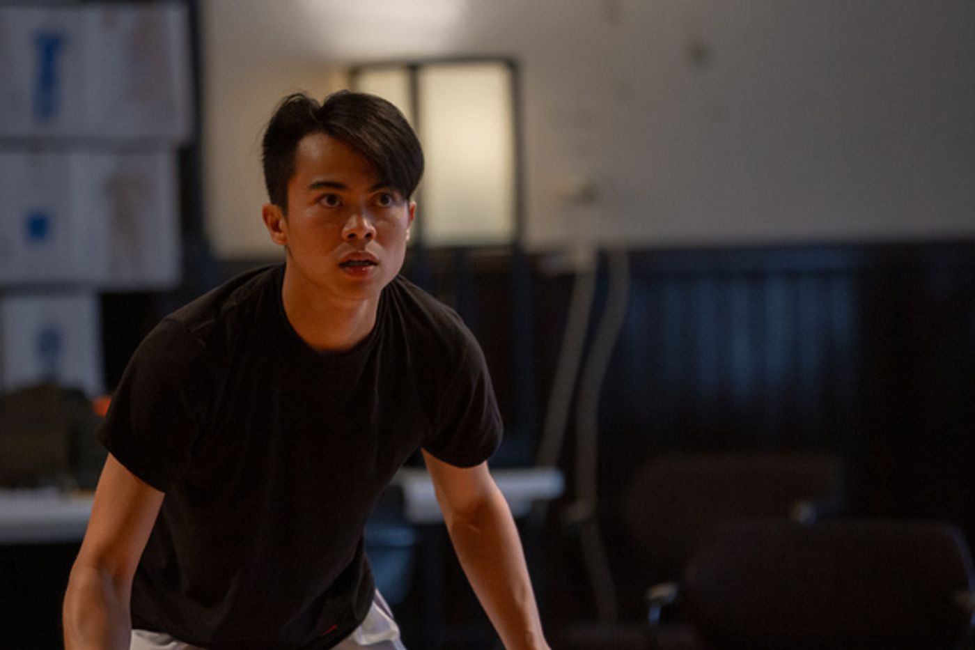 Photo Flash: In Rehearsal with Steppenwolf's THE GREAT LEAP  Image