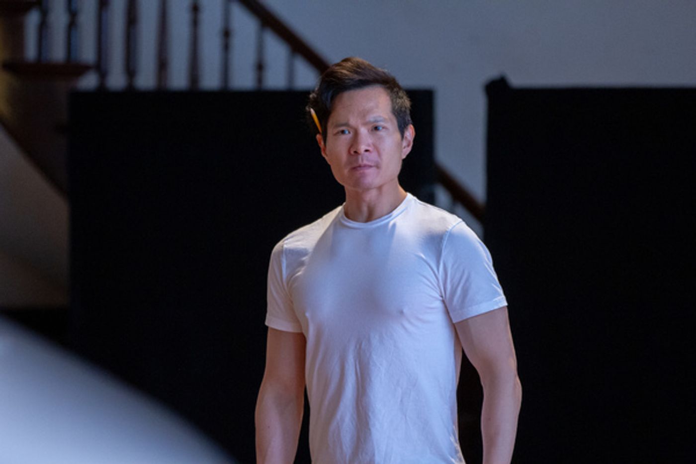 Photo Flash: In Rehearsal with Steppenwolf's THE GREAT LEAP  Image