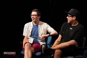 Will Roland & George Salazar @ BroadwayWorld Will Roland & George Salazar Photo