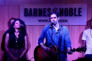 Rebecca Naomi Jones and Damon Daunni @ BroadwayWorld Rebecca Naomi Jones and Damon Daunni Photo